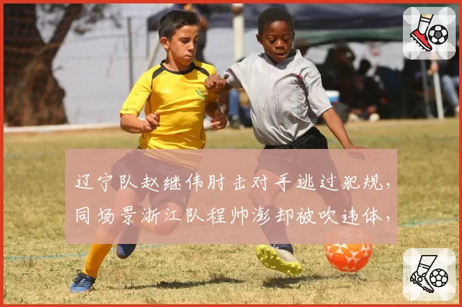 辽宁队赵继伟肘击对手逃过犯规，同场景浙江队程帅澎却被吹违体，判罚双重标准引争议