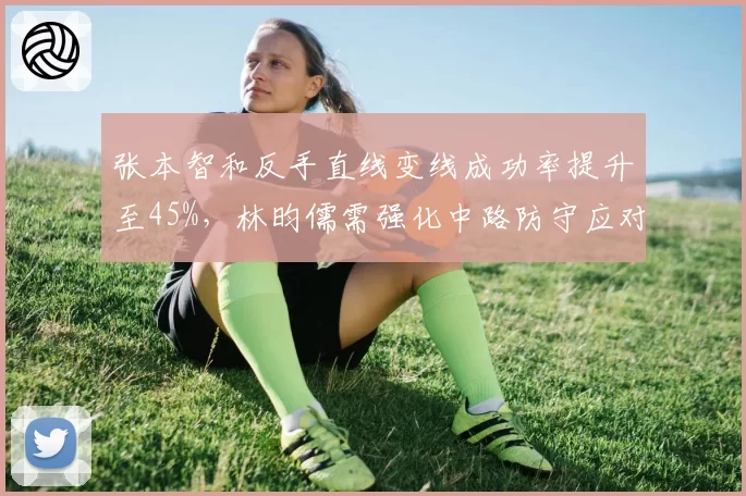 张本智和反手直线变线成功率提升至45%，林昀儒需强化中路防守应对