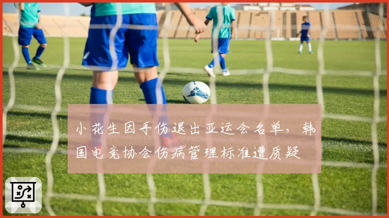 小花生因手伤退出亚运会名单，韩国电竞协会伤病管理标准遭质疑