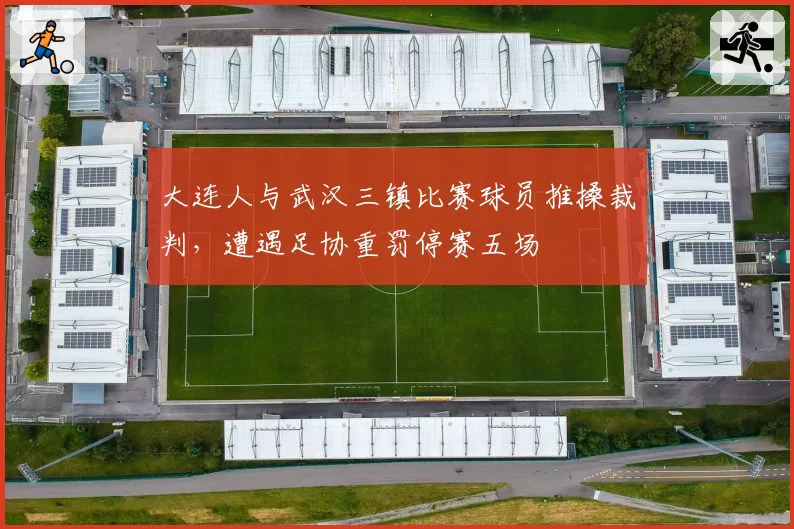 大连人与武汉三镇比赛球员推搡裁判，遭遇足协重罚停赛五场