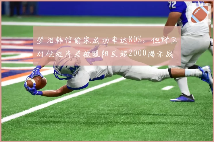 梦泪韩信偷家成功率达80%，但野区对位经济差被暖阳反超2000揭示战术风险
